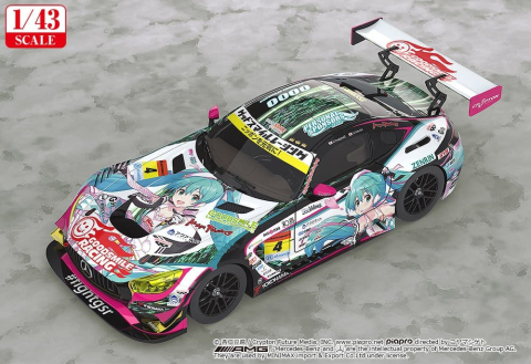 Collectibles - Hatsune Miku GT Project Vehicle 1/43 Good Smile Hatsune Miku AMG 2019 Ver. 11 cm