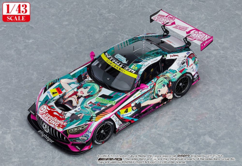 Collectibles - Hatsune Miku GT Project Vehicle 1/43 Good Smile Hatsune Miku AMG 2020 SUPER GT Okayama Test Ver. 11 cm