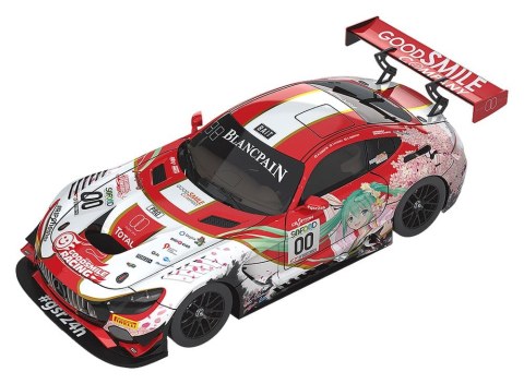 Hatsune Miku GT Project Vehicle 1/64 AMG 2017 SPA24H Ver. 7 cm [3]