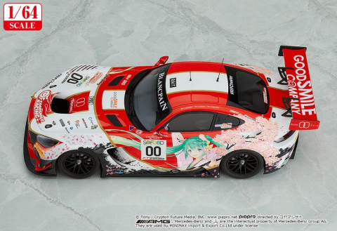 Hatsune Miku GT Project Vehicle 1/64 AMG 2017 SPA24H Ver. 7 cm [2]