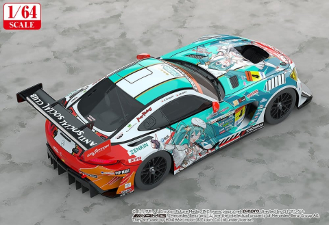 Hatsune Miku GT Project Vehicle 1/64 AMG 2023 Season Opening Ver. 7 cm [1]