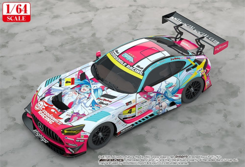 Collectibles - Hatsune Miku GT Project Vehicle 1/64 AMG 2024 Season Opening Ver. 7 cm