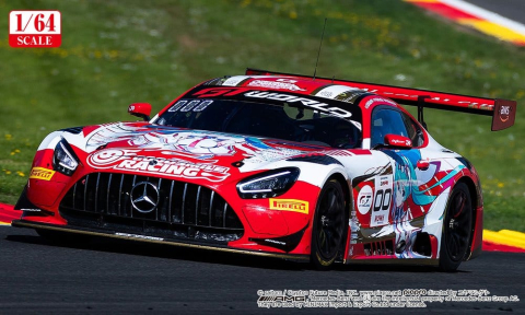 Collectibles - Hatsune Miku GT Project Vehicle 1/64 AMG 2025 SPA 24H Ver. 7 cm