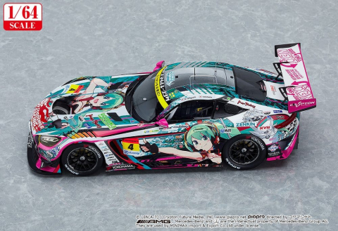 Hatsune Miku GT Project Vehicle 1/64 Hatsune Miku AMG 2020 SUPER GT Ver. 7 cm [2]