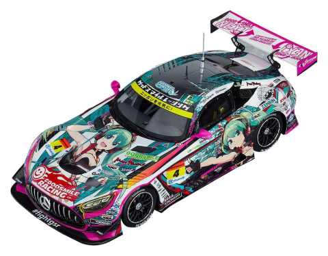 Hatsune Miku GT Project Vehicle 1/64 Hatsune Miku AMG 2020 SUPER GT Ver. 7 cm [3]