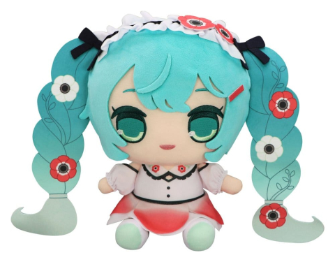 PRECOMENZI - Hatsune Miku Kyurumaru Big Plush Figure Anemone 26 cm