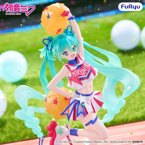 Hatsune Miku Muchute PVC Figure Cheerleader Ver. 22 cm [2]