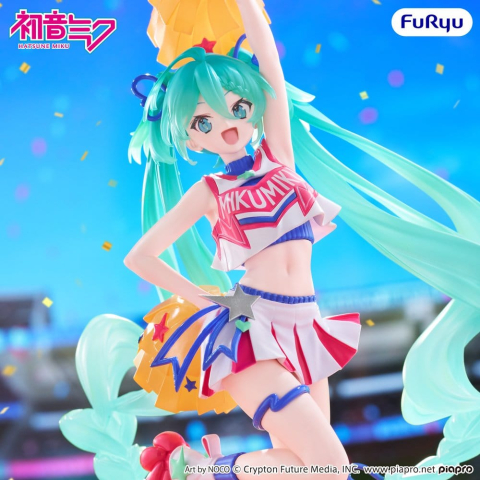 PRECOMENZI - Hatsune Miku Muchute PVC Figure Cheerleader Ver. 22 cm
