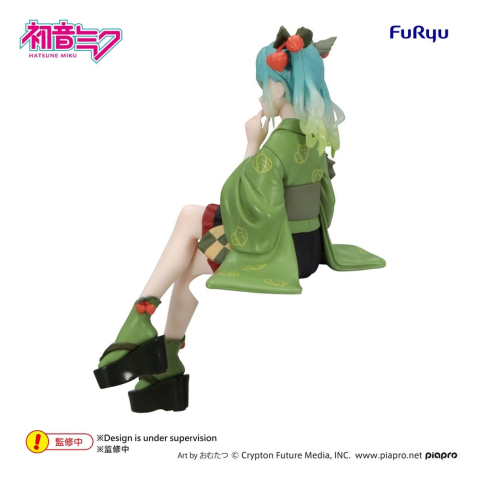 Hatsune Miku Noodle Stopper PVC Figure Flower Fairy Winter Cherry Green Color Ver. 15 cm [1]
