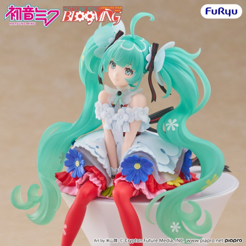Hatsune Miku Noodle Stopper PVC Statue Hatsune Miku Japan Live Tour 2025 Blooming 14 cm [3]