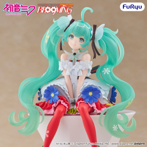 Hatsune Miku Noodle Stopper PVC Statue Hatsune Miku Japan Live Tour 2025 Blooming 14 cm [2]