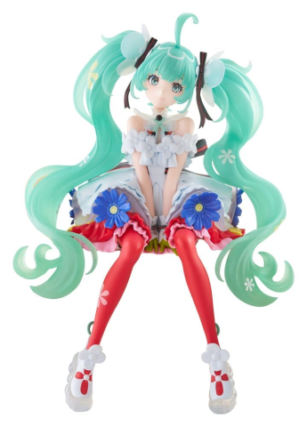 PRECOMENZI - Hatsune Miku Noodle Stopper PVC Statue Hatsune Miku Japan Live Tour 2025 Blooming 14 cm