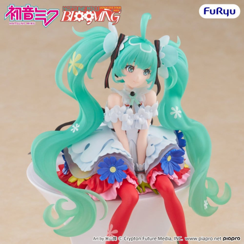 Hatsune Miku Noodle Stopper PVC Statue Hatsune Miku Japan Live Tour 2025 Blooming 14 cm [4]