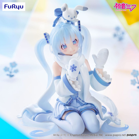 Geek Stuff - Hatsune Miku Noodle Stopper Snow Miku 15 cm