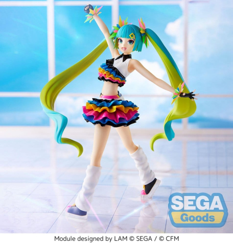 PRECOMENZI - Hatsune Miku Project DIVA MEGA39's FIGURIZM PVC Figure Hatsune Miku - Catch the Wave 25 cm