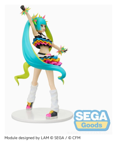 Hatsune Miku Project DIVA MEGA39's FIGURIZM PVC Figure Hatsune Miku - Catch the Wave 25 cm [6]