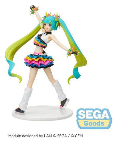 Hatsune Miku Project DIVA MEGA39's FIGURIZM PVC Figure Hatsune Miku - Catch the Wave 25 cm [8]
