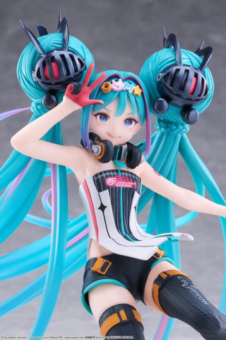 Hatsune Miku Taito Kuji PVC Figure Racing Miku 2026 Ver. Original 18 cm [3]