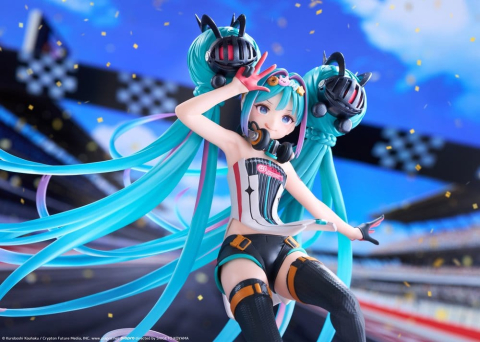 Hatsune Miku Taito Kuji PVC Figure Racing Miku 2026 Ver. Original 18 cm [4]