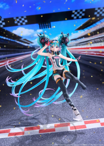 Collectibles - Hatsune Miku Taito Kuji PVC Figure Racing Miku 2026 Ver. Original 18 cm