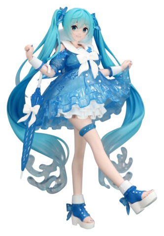 PRECOMENZI - Hatsune Miku Trio-Try-iT PVC Statue Miku Rainy Dance 19 cm