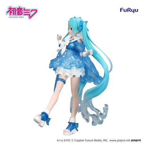 Hatsune Miku Trio-Try-iT PVC Statue Miku Rainy Dance 19 cm [6]