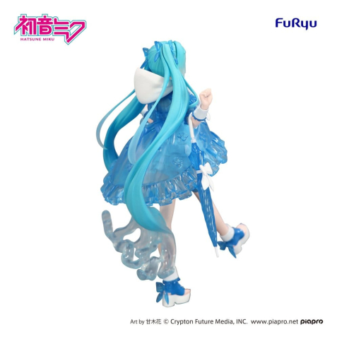 Hatsune Miku Trio-Try-iT PVC Statue Miku Rainy Dance 19 cm [3]