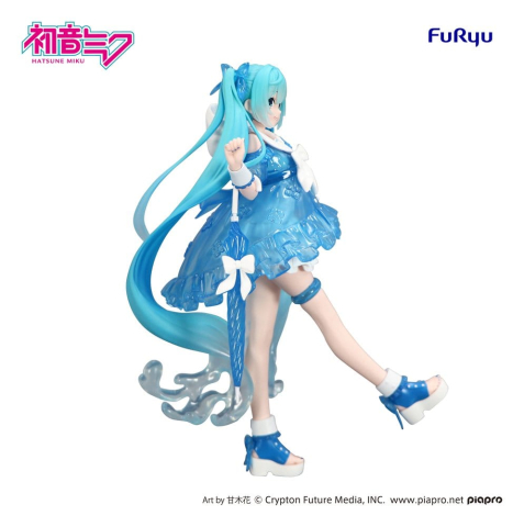 Hatsune Miku Trio-Try-iT PVC Statue Miku Rainy Dance 19 cm [4]