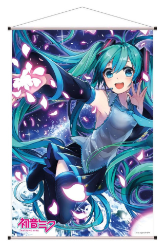 PRECOMENZI - Hatsune Miku Wallscroll 07 Flower 60 x 90 cm