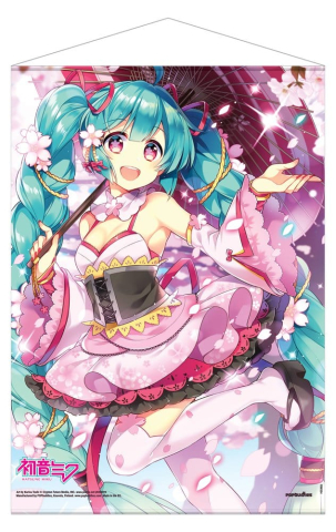 PRECOMENZI - Hatsune Miku Wallscroll Hanami 50 x 70 cm