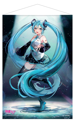 PRECOMENZI - Hatsune Miku Wallscroll On Top of the World (Maxi Size) 61 x 91 cm