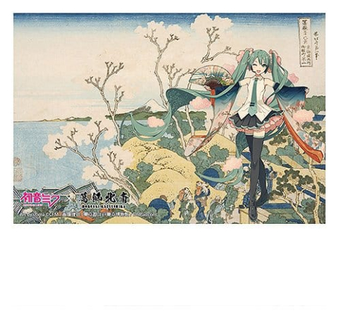 Hatsune Miku x Katsushika Hokusai iXima Postcard A/B/C/D/E/F/G/H Assortment (10) [4]