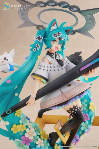 Hatsune Miku x Naoki Saito PVC Statue 1/7 My Figure Making! The Painter Ver. 34 cm [7]