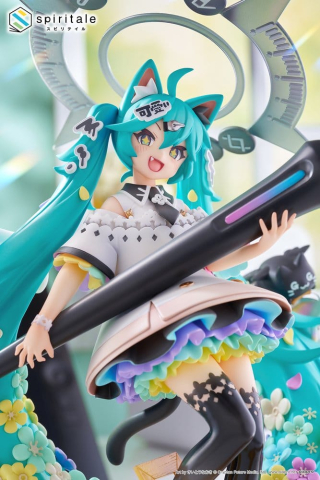 Hatsune Miku x Naoki Saito PVC Statue 1/7 My Figure Making! The Painter Ver. 34 cm [18]