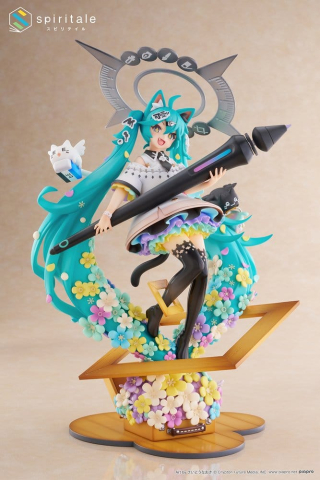 PRECOMENZI - Hatsune Miku x Naoki Saito PVC Statue 1/7 My Figure Making! The Painter Ver. 34 cm