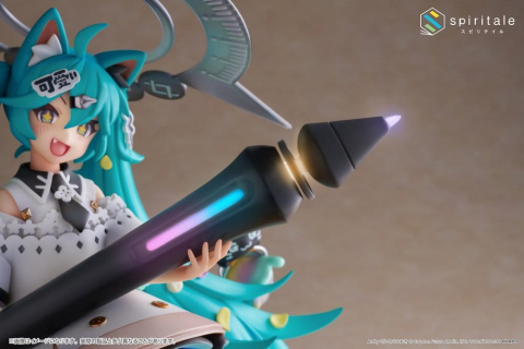 Hatsune Miku x Naoki Saito PVC Statue 1/7 My Figure Making! The Painter Ver. 34 cm [12]