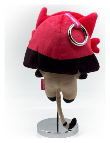 PRECOMENZI - Hazbin Hotel Keychain Plush Alastor Kitty 13 cm
