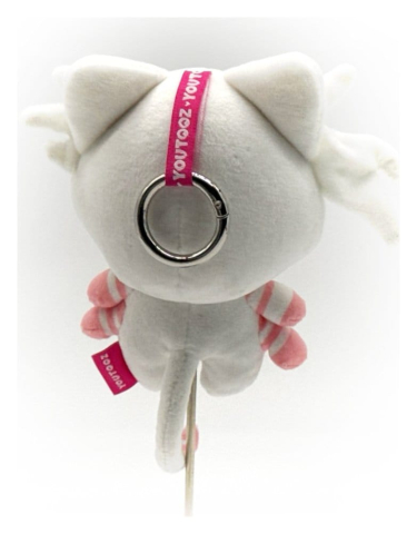 PRECOMENZI - Hazbin Hotel Keychain Plush Angel Dust Kitty 13 cm