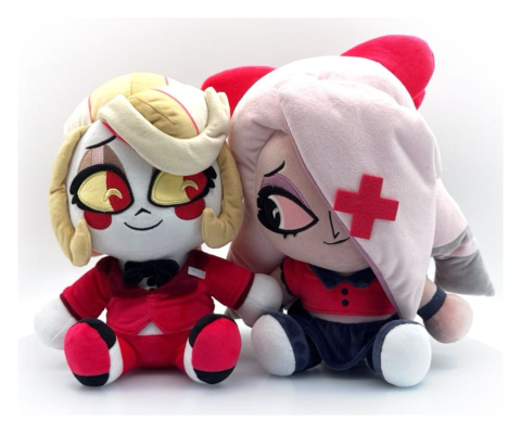 PRECOMENZI - Hazbin Hotel Plush Figures 2-Pack Valentine´s Charlie & Vaggie 22 cm