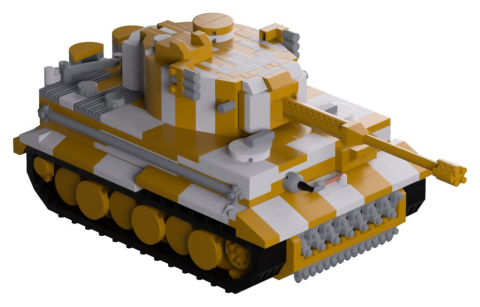 Hearts of Iron IV Brickset Tiger Tank [3]