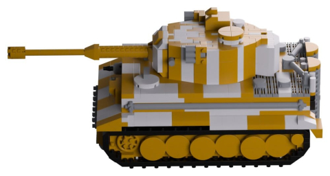 Hearts of Iron IV Brickset Tiger Tank [2]
