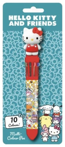 PRECOMENZI - Hello Kitty and Friends Multi Colour Pen American Diner Version Display (8)