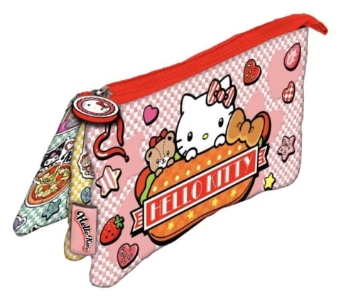PRECOMENZI - Hello Kitty and Friends Multi-Pouch Pencil Case American Diner Version Display (6)