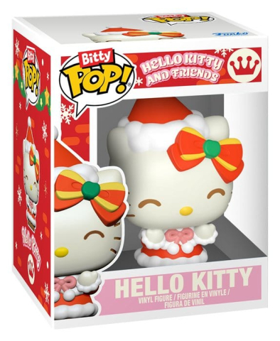 PRECOMENZI - Hello Kitty Bitty POP! Towns Vinyl Figure Holiday- Merry Market