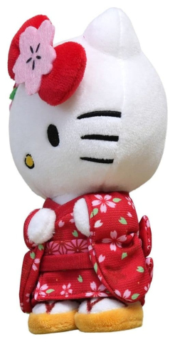 Pop Culture - Hello Kitty Kimono Version - Jucarie de Plus Sanrio 22 cm