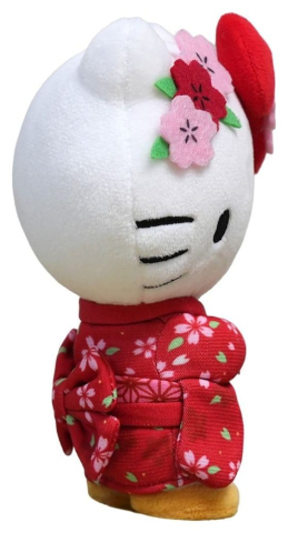 Hello Kitty Kimono Version - Jucarie de Plus Sanrio 22 cm [2]