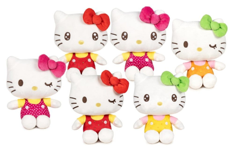 Jucarii - Hello Kitty Plush Figures Tutti Frutti 16 cm Assortment (6)