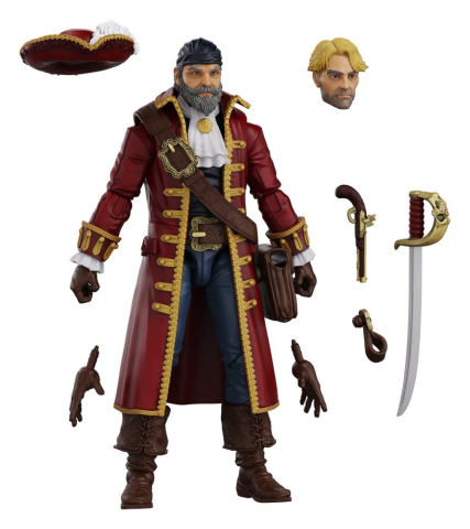 Jucarii - Hero H.A.C.K.S. Core Action Figure 1/18 Heroes and Villains Wave 1 John Bradford: Captain of the Temporal Voyager