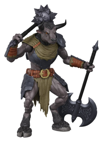 Hero H.A.C.K.S. Core Action Figure 1/18 Heroes and Villains Wave 1 Minos Auroxos: Labyrinthian Warrior [9]