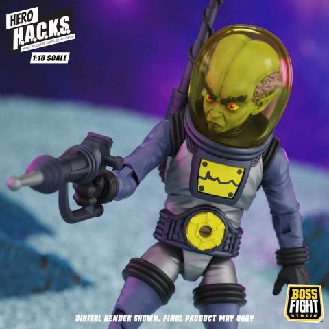 Hero H.A.C.K.S. Core Action Figure 1/18 Heroes and Villains Wave 1 Zarko Resources Inc.: Galactic Prospectors [1]